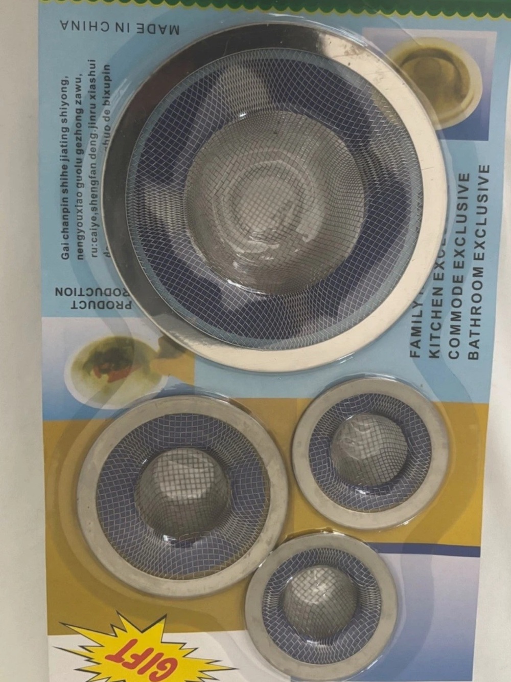Sink Strainer Trap 4 Different Sizes